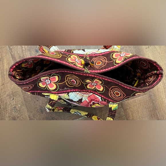 Vera Bradley buttercup toggle large quilted tote bag - Picture 14 of 16